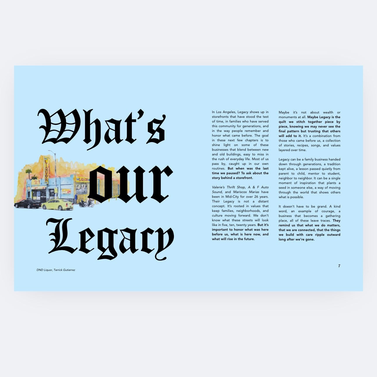 Legacy Zine