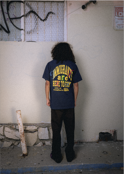 No Nos Vamos Navy Tee